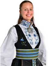 Last inn bildet i Galleri-visningsprogrammet, blåfarge beltestakk